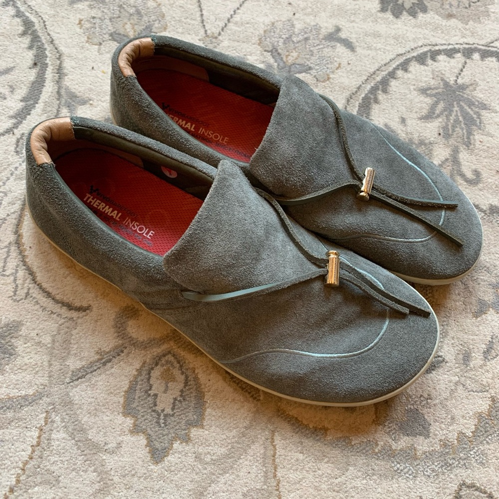 Vivobarefoot Ra Suede Slip-On Shoes size euro 43 with thermal insole - Picture 10 of 15
